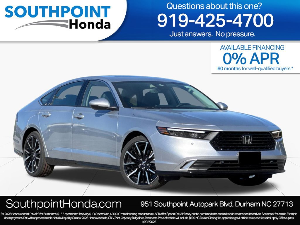 New 2026 Honda Accord Touring