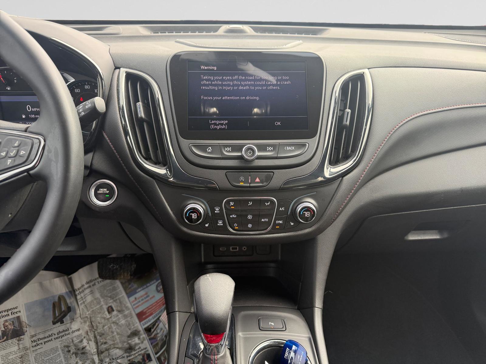 Used 2023 Chevrolet Equinox RS w/ RS Leather Package image 11