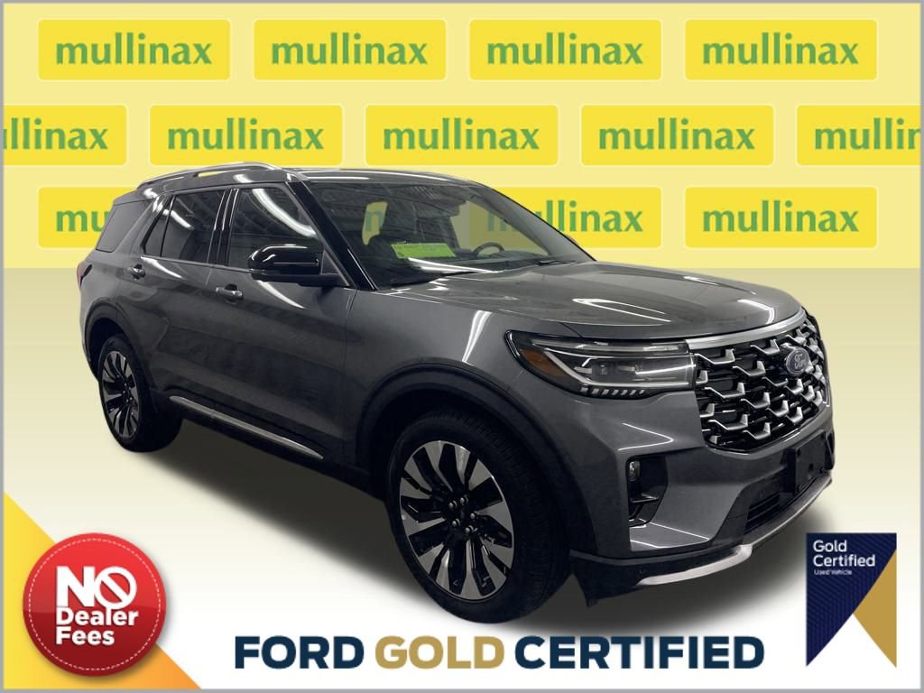 Certified 2025 Ford Explorer Platinum w/ LUX Leather Package image 1