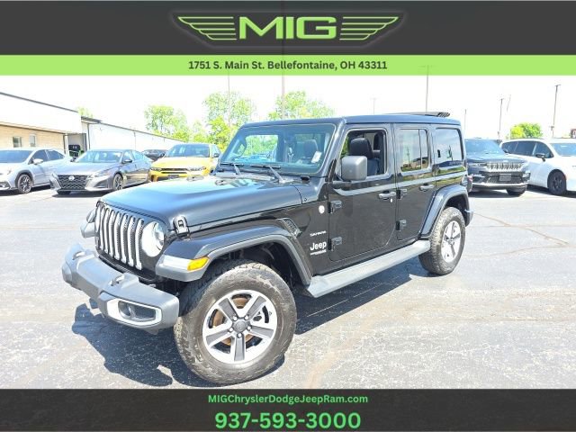 Used 2020 Jeep Wrangler Unlimited Sahara AWD/4WD image 1