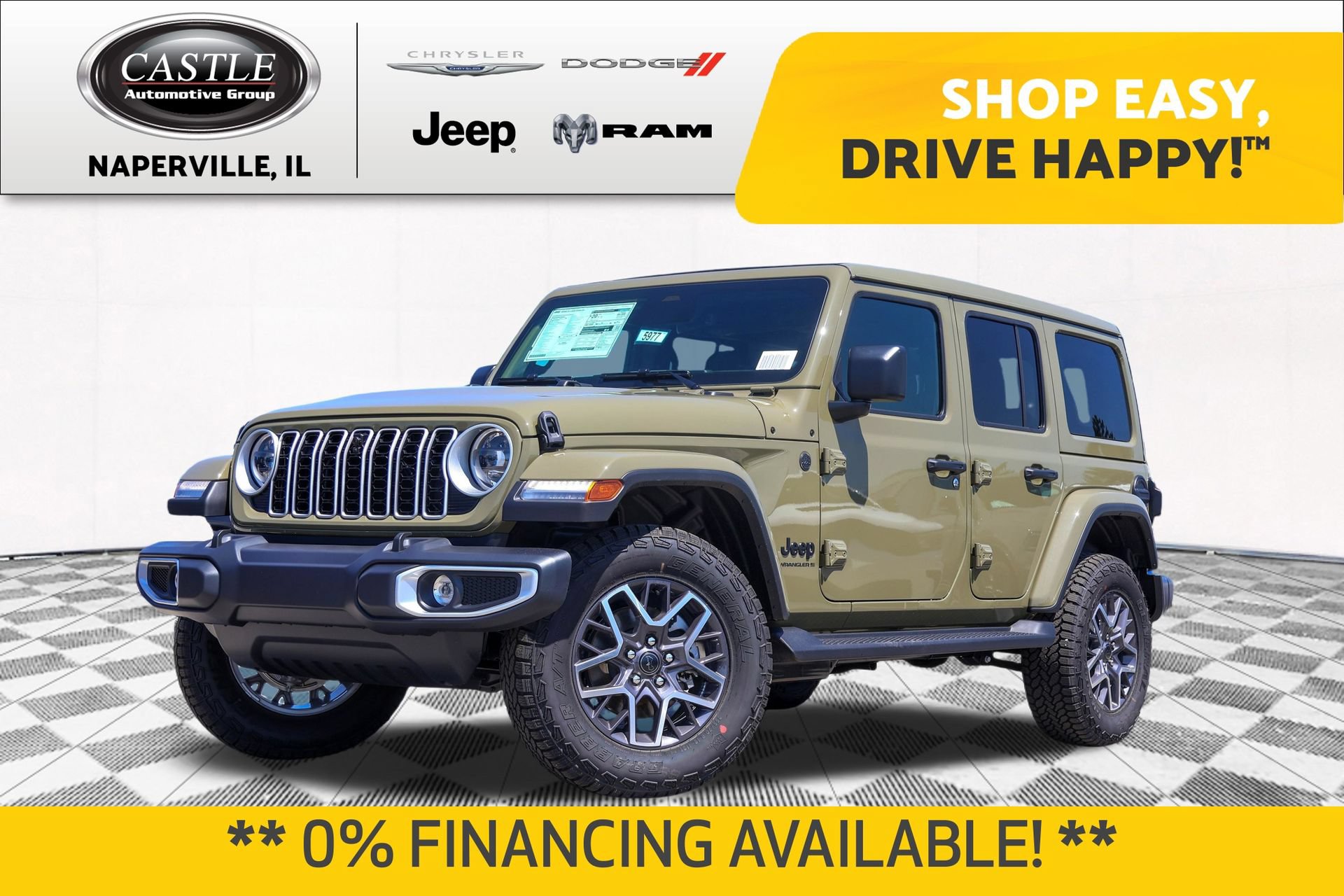 New 2026 Jeep Wrangler Unlimited Sahara