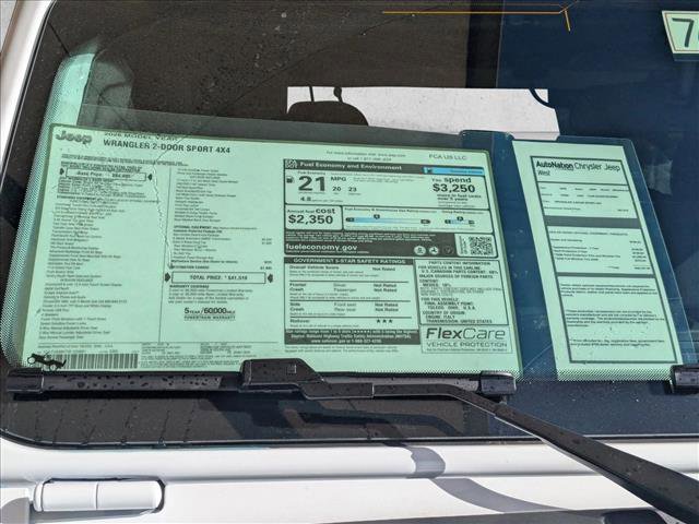 New 2026 Jeep Wrangler Sport image 16