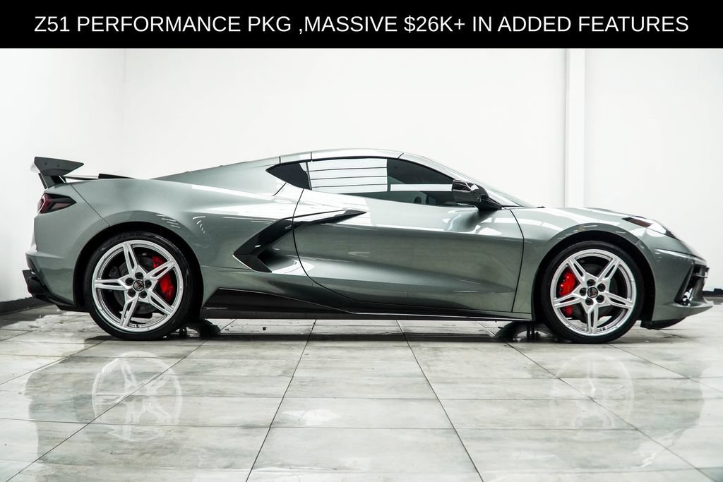 Used 2022 Chevrolet Corvette Stingray Premium Cpe w/ Z51 Performance Package RWD image 7