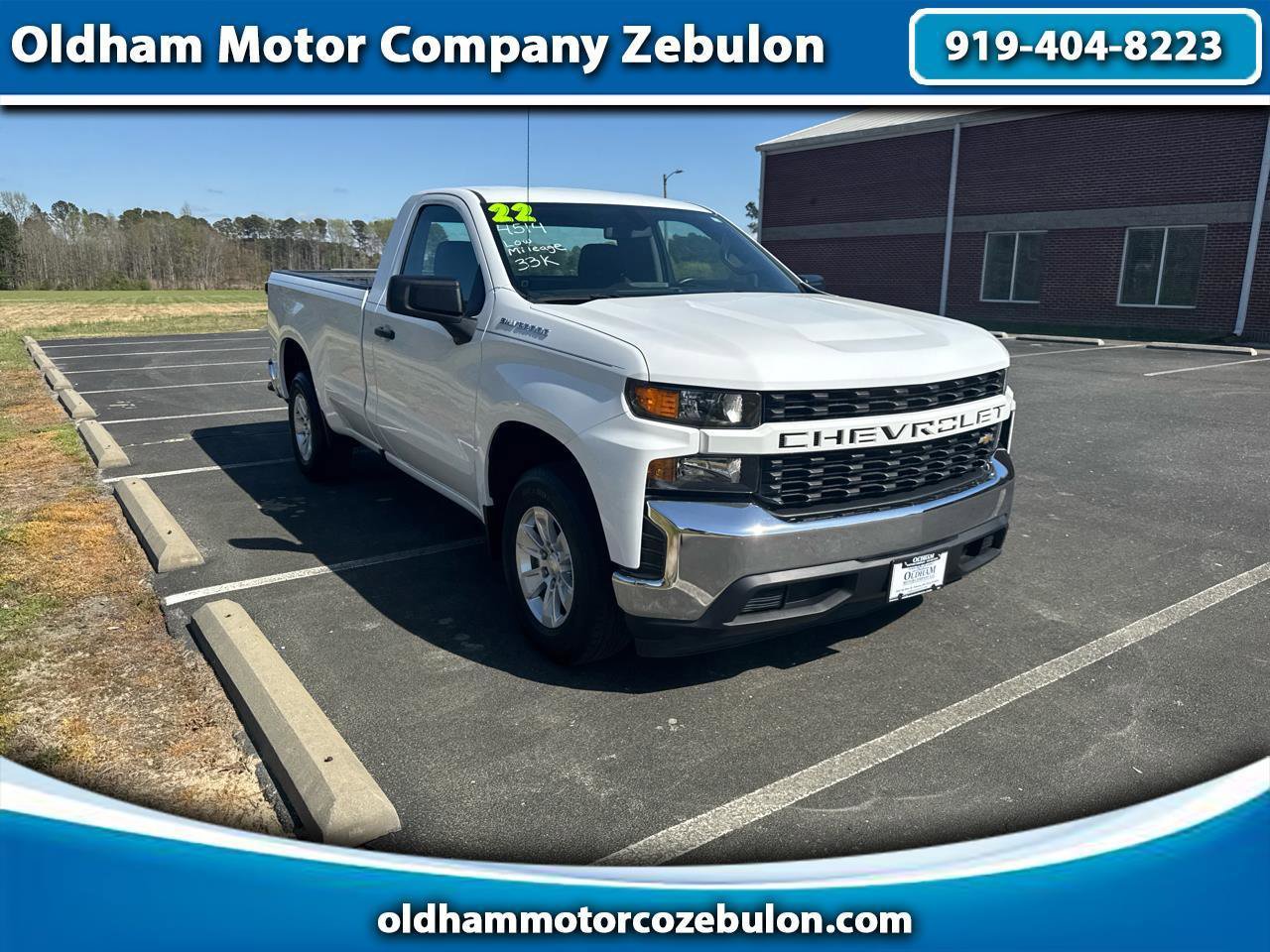 Used 2022 Chevrolet Silverado 1500 W/T w/ WT Fleet Convenience Package