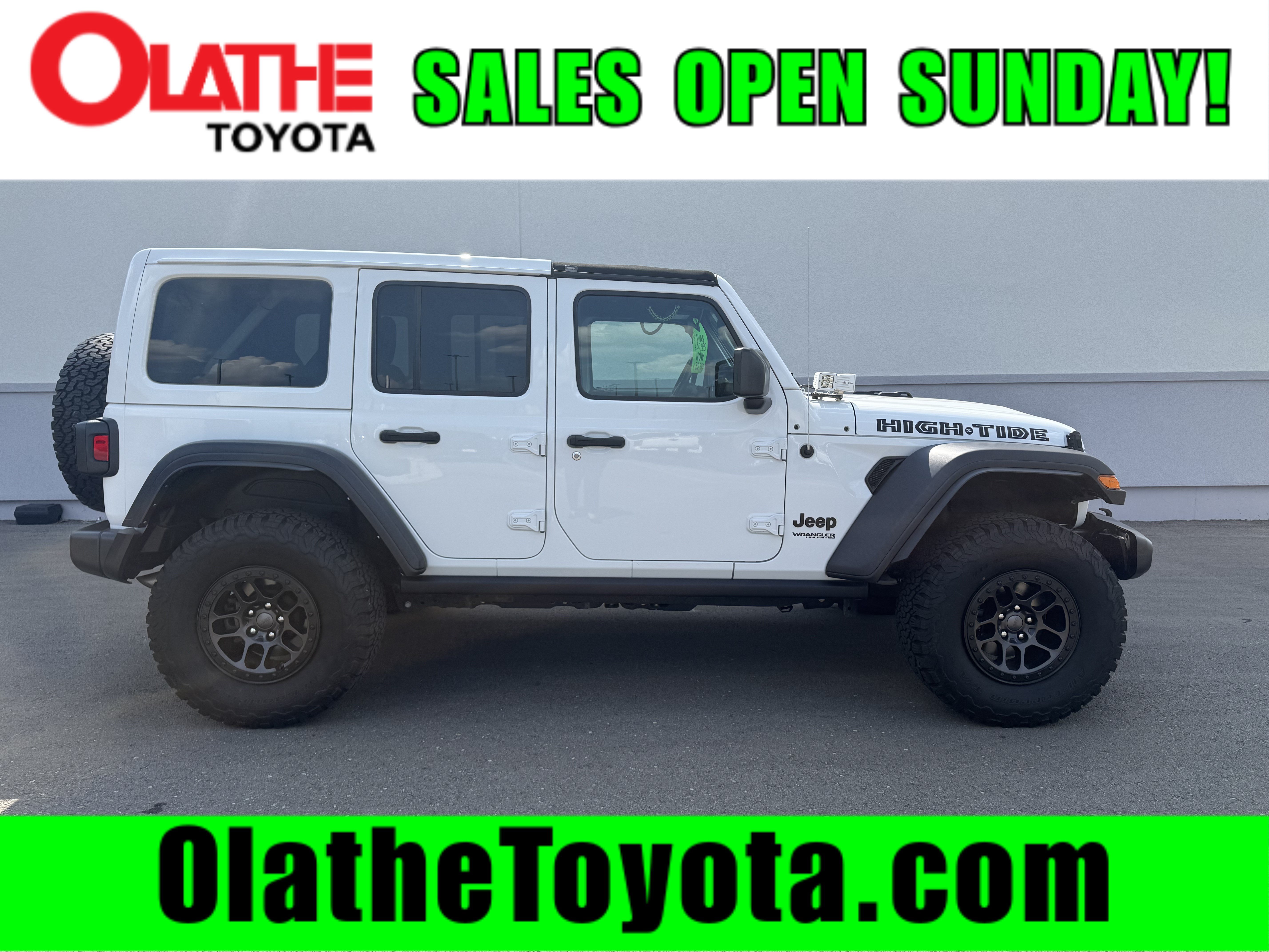 Used 2022 Jeep Wrangler Unlimited Sport AWD/4WD image 1