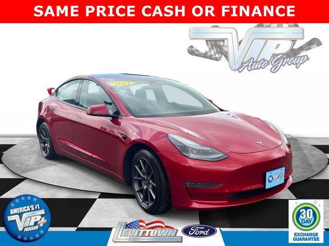 Used 2021 Tesla Model 3 Long Range AWD/4WD image 1
