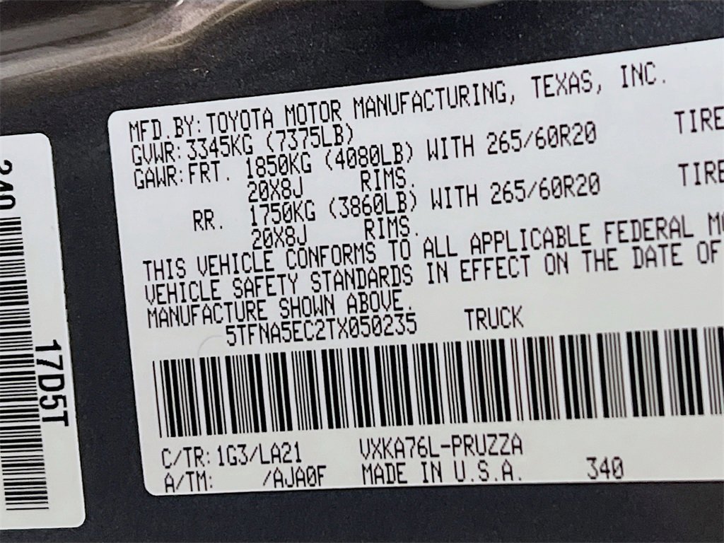 New 2026 Toyota Tundra Platinum image 24