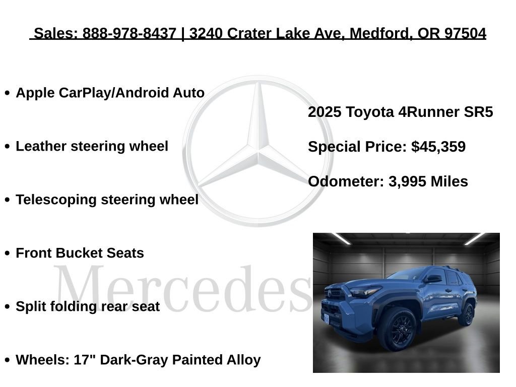 Used 2025 Toyota 4Runner SR5 image 10