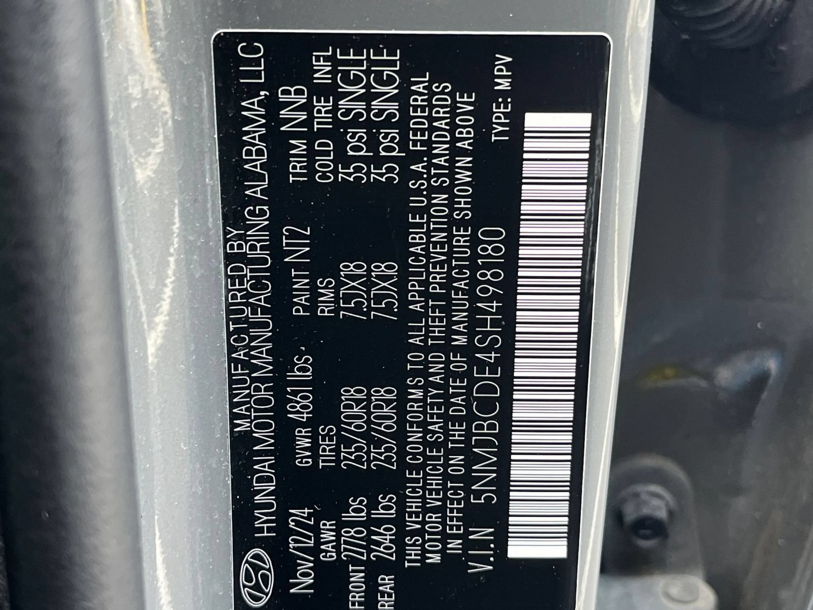 Used 2025 Hyundai Tucson SEL AWD/4WD image 29