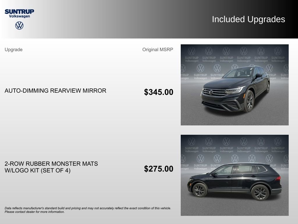 Used 2022 Volkswagen Tiguan SE image 2