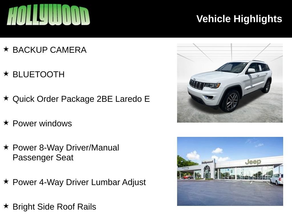 Used 2019 Jeep Grand Cherokee Laredo RWD image 3