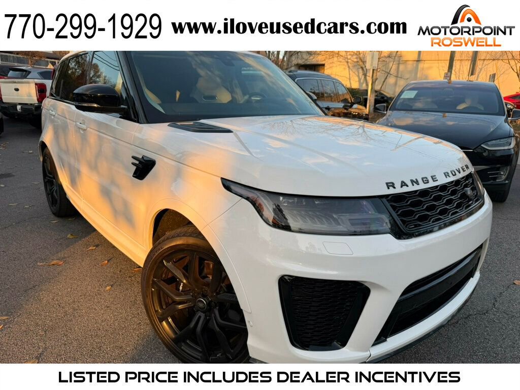 Used 2020 Land Rover Range Rover Sport SVR image 1