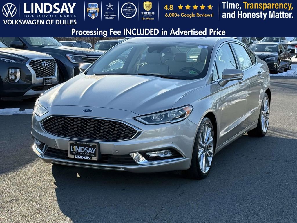 Used 2017 Ford Fusion Platinum image 4