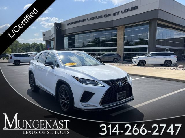 Certified 2022 Lexus RX 350 F Sport w/ Accessory Package AWD/4WD image 1