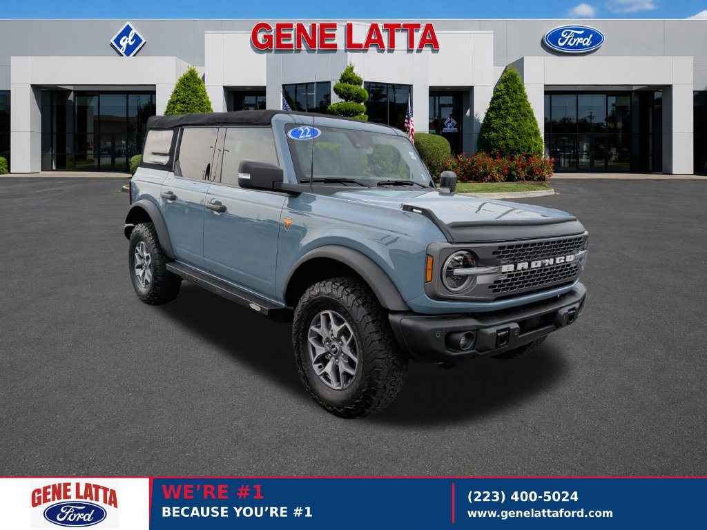 Certified 2022 Ford Bronco Badlands