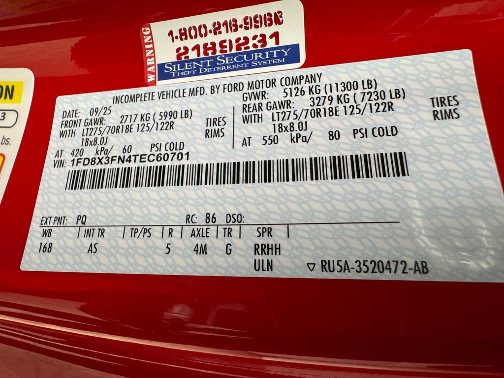 New 2026 Ford F350 XL w/ XL Chrome Package image 30