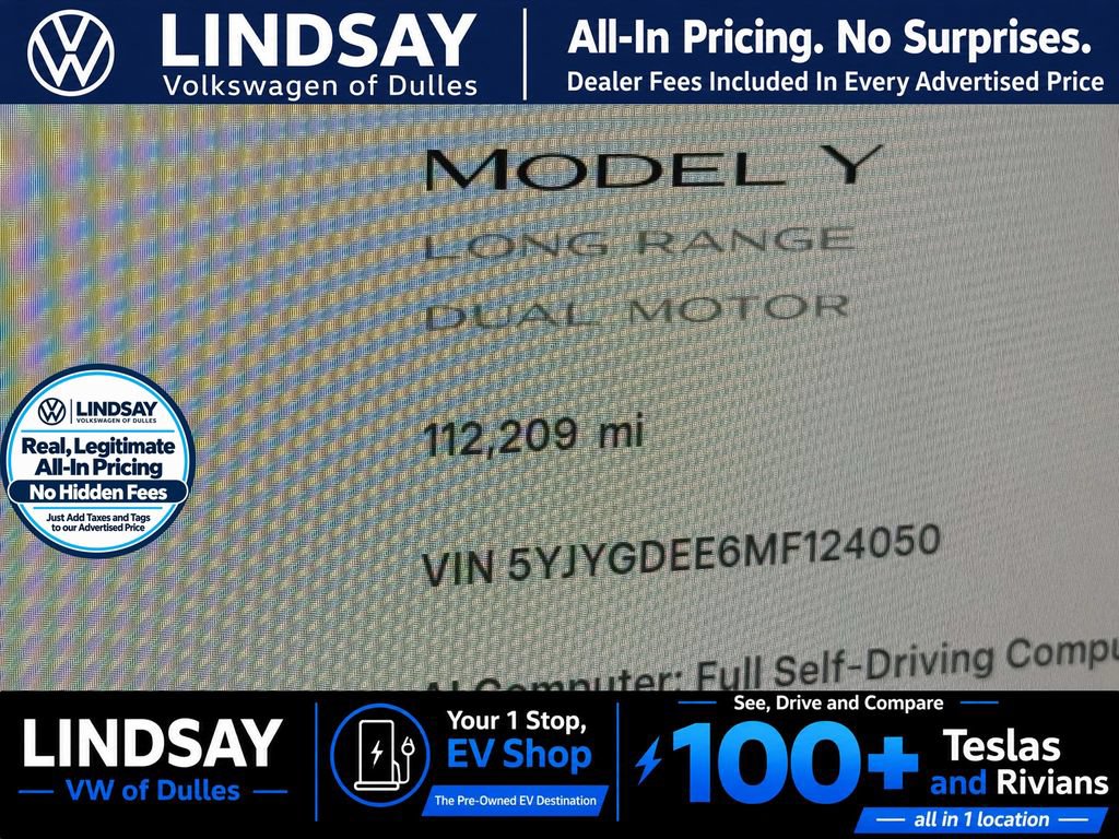 Used 2021 Tesla Model Y Long Range AWD/4WD image 27