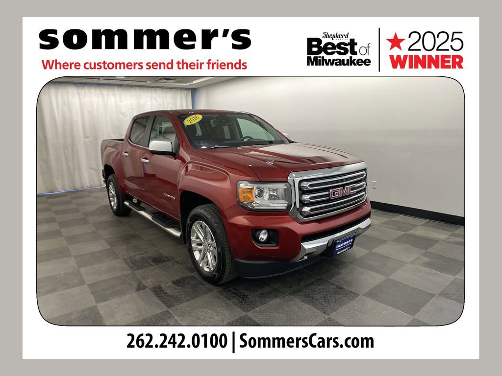 Used 2016 GMC Canyon SLT w/ Driver Alert Package