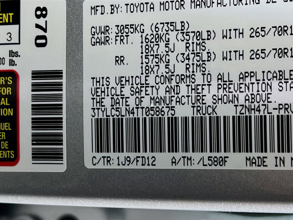 New 2026 Toyota Tacoma TRD Off-Road image 25