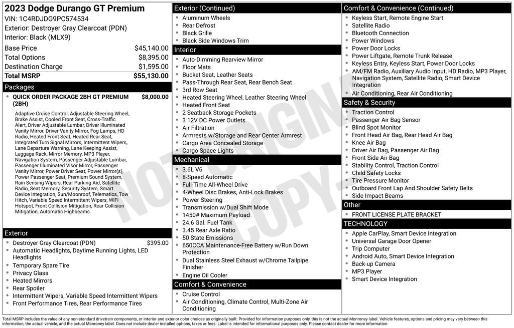 Used 2023 Dodge Durango GT image 6