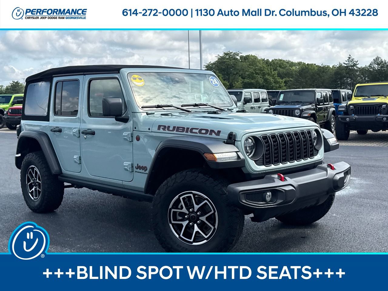 Certified 2024 Jeep Wrangler Unlimited Rubicon w/ Safety Group