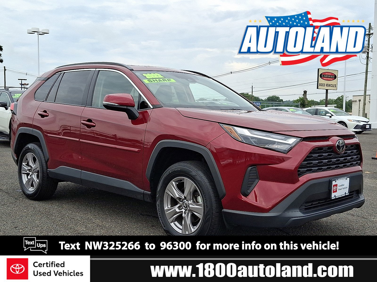Certified 2022 Toyota RAV4 XLE