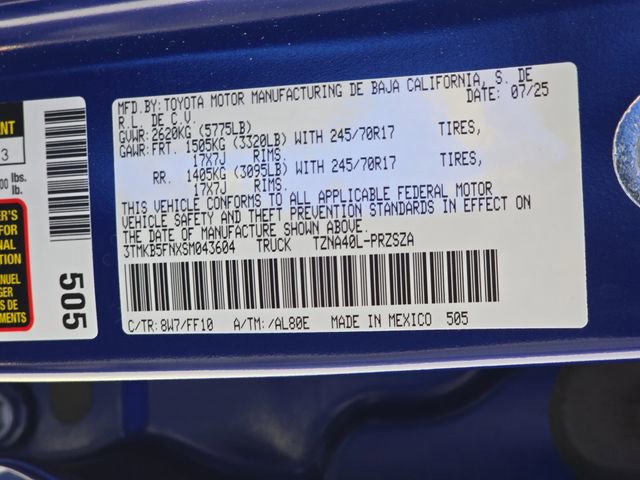 Used 2025 Toyota Tacoma SR5 image 35