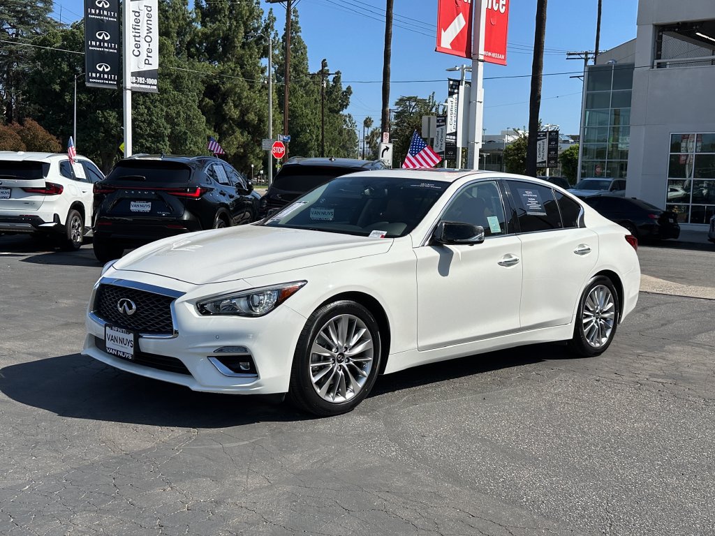 Certified 2023 INFINITI Q50 Luxe RWD image 2