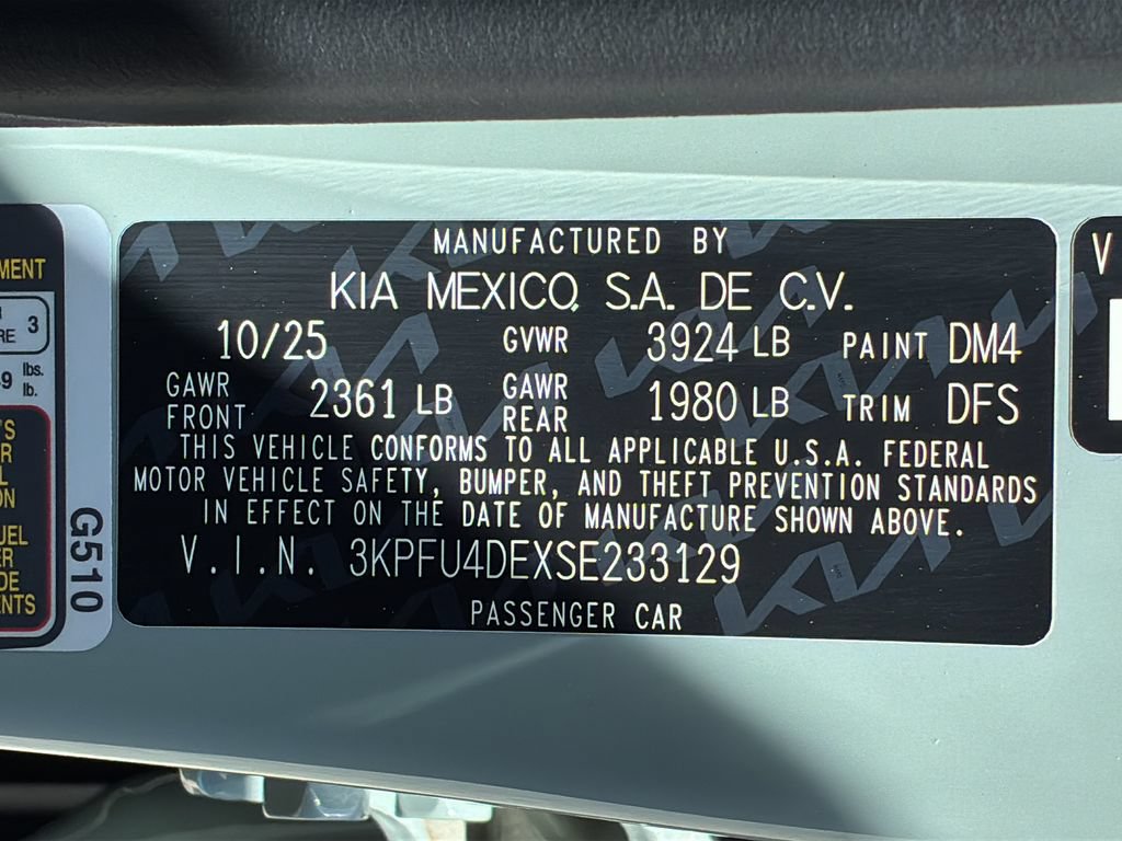 Used 2025 Kia K4 EX FWD image 29