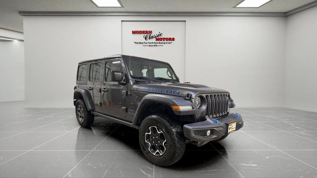 Used 2023 Jeep Wrangler Unlimited Rubicon 4xe image 1