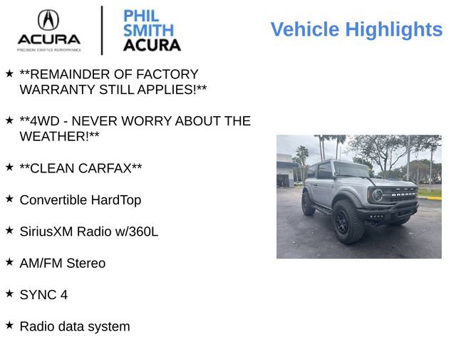 Used 2022 Ford Bronco Black Diamond image 4