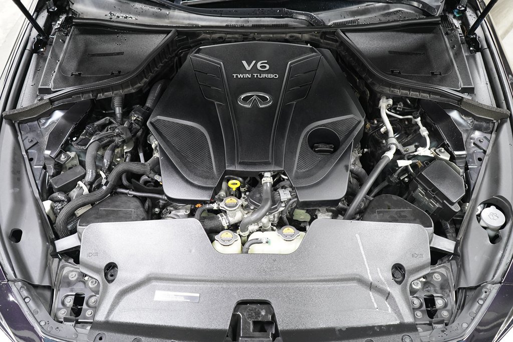 Used 2023 INFINITI Q50 Red Sport 400 w/ Black Opal Edition RWD image 36