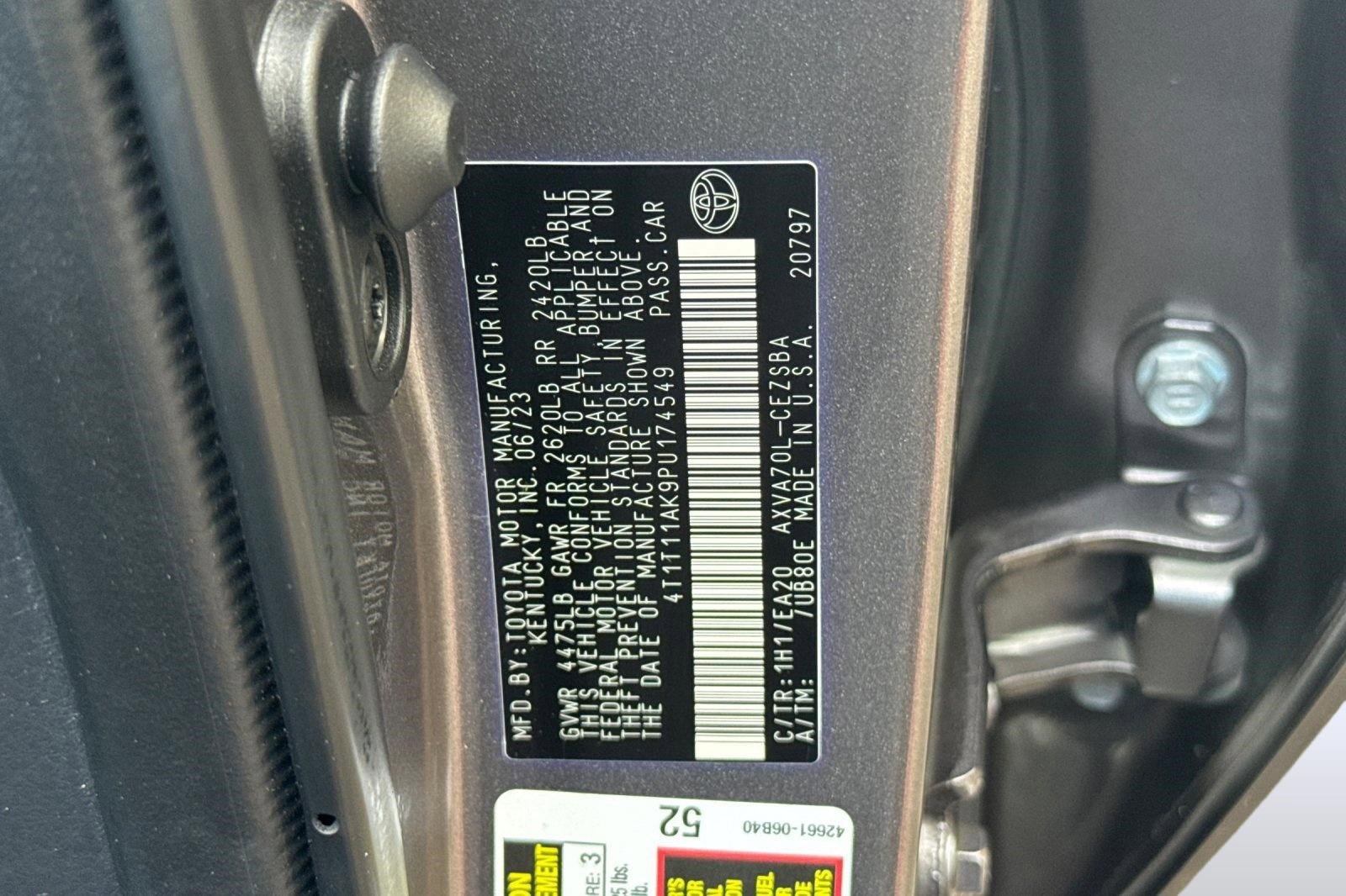 Used 2023 Toyota Camry SE w/ Convenience Package image 19