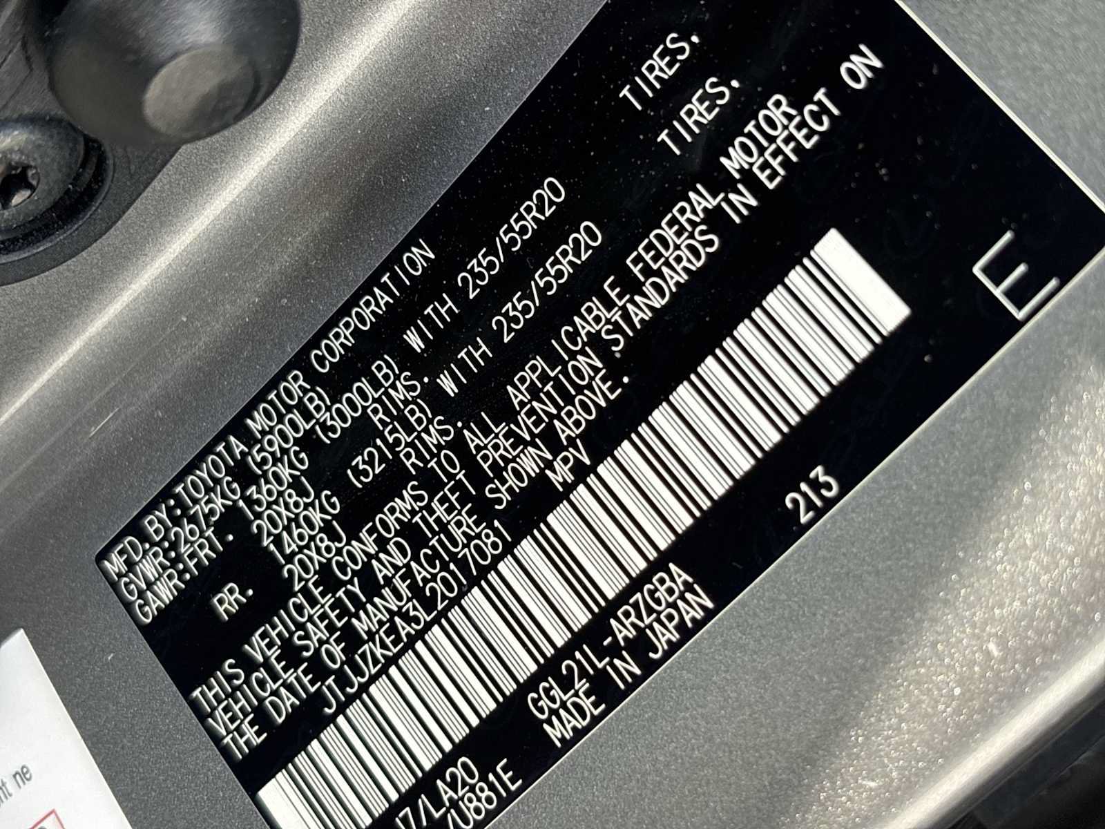 Used 2020 Lexus RX 350L Luxury w/ Cold Weather Package (CT) FWD image 34