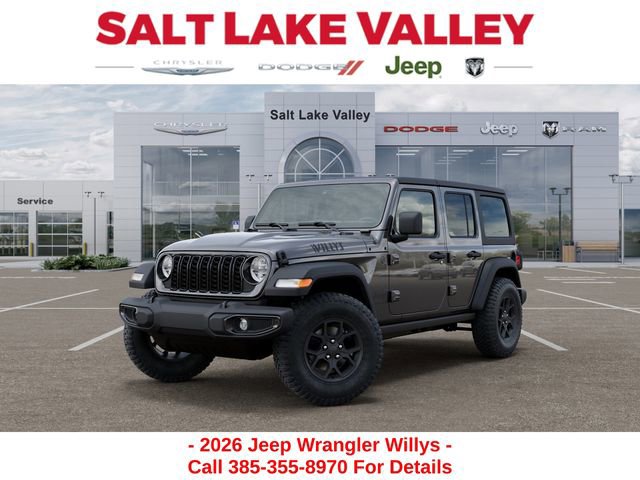 New 2026 Jeep Wrangler Willys