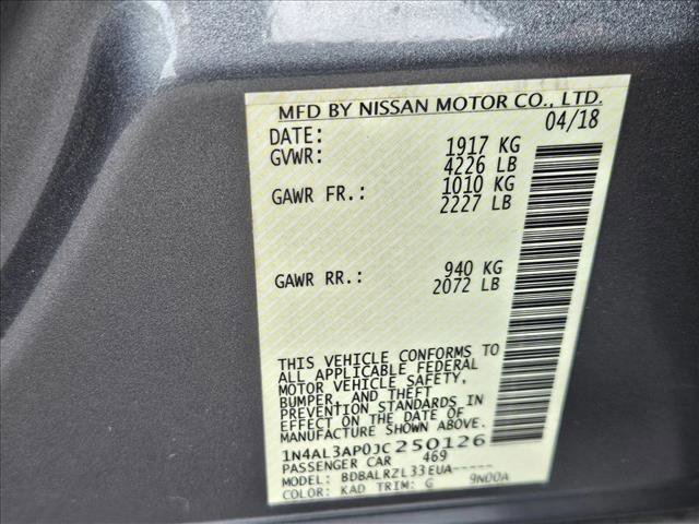 Used 2018 Nissan Altima 2.5 SL FWD image 15