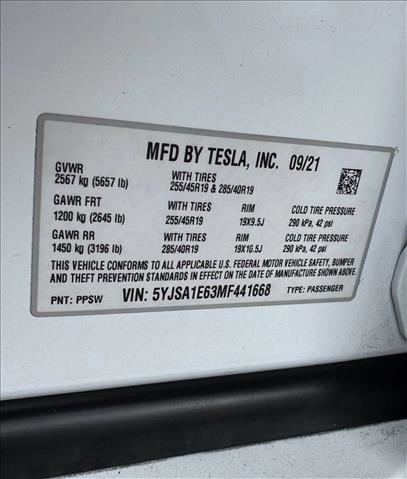 Used 2021 Tesla Model S Plaid image 22
