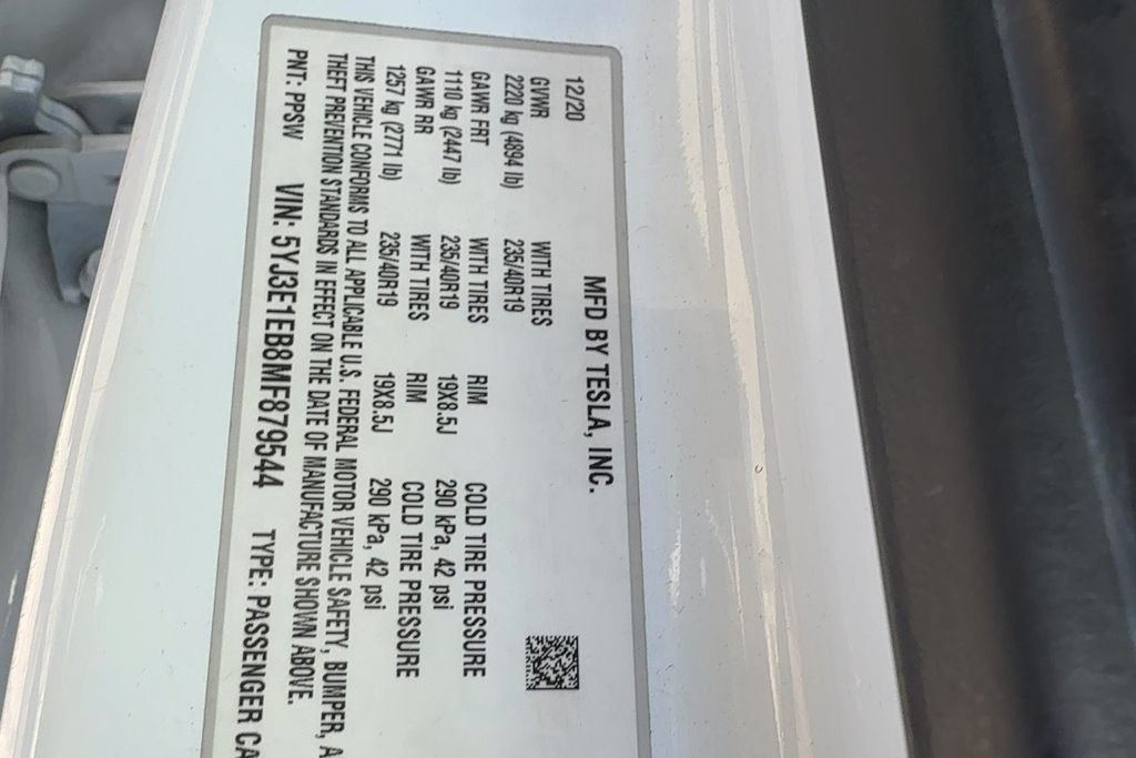 Used 2021 Tesla Model 3 Long Range AWD/4WD image 19