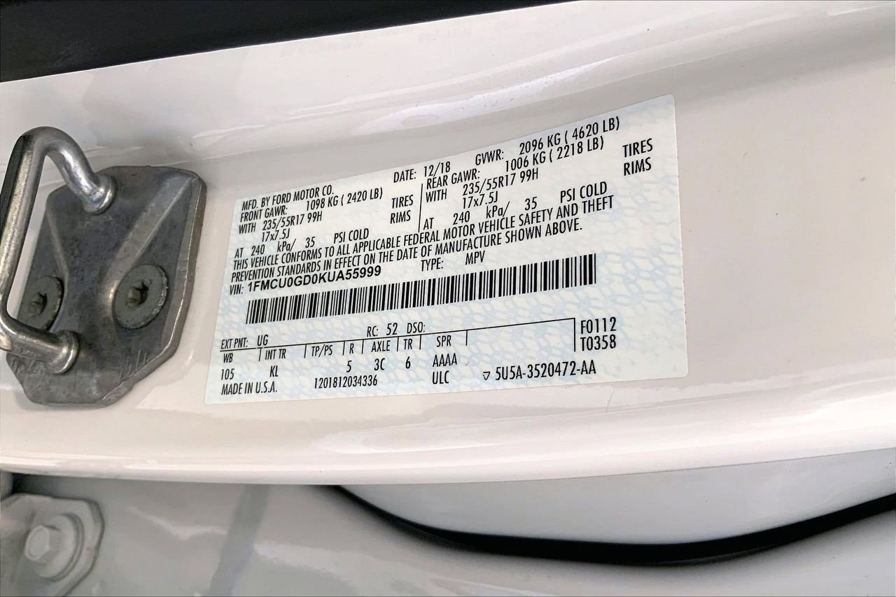 Used 2019 Ford Escape SE image 8