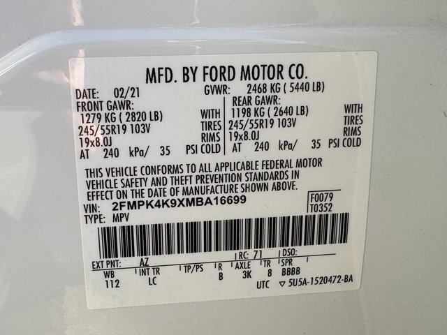 Used 2021 Ford Edge Titanium image 29