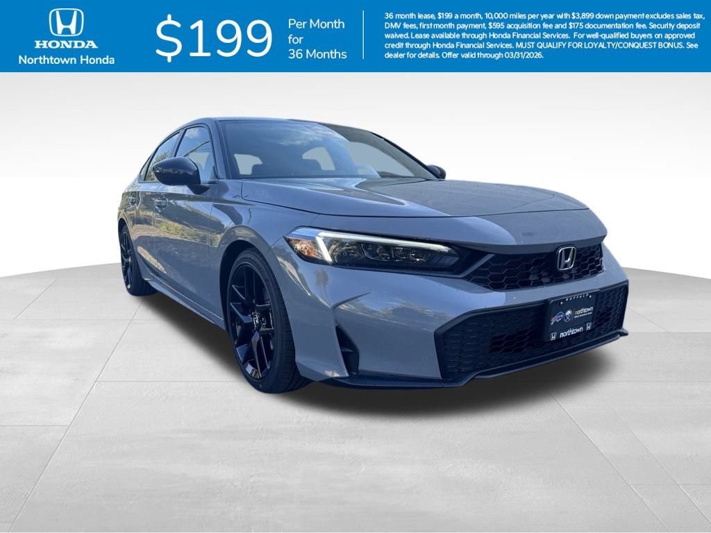 New 2026 Honda Civic Sport