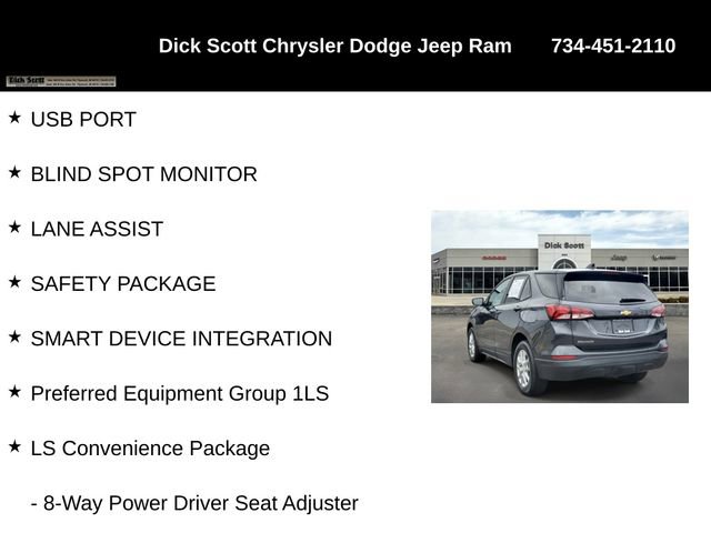 Used 2022 Chevrolet Equinox LS w/ LS Convenience Package image 16