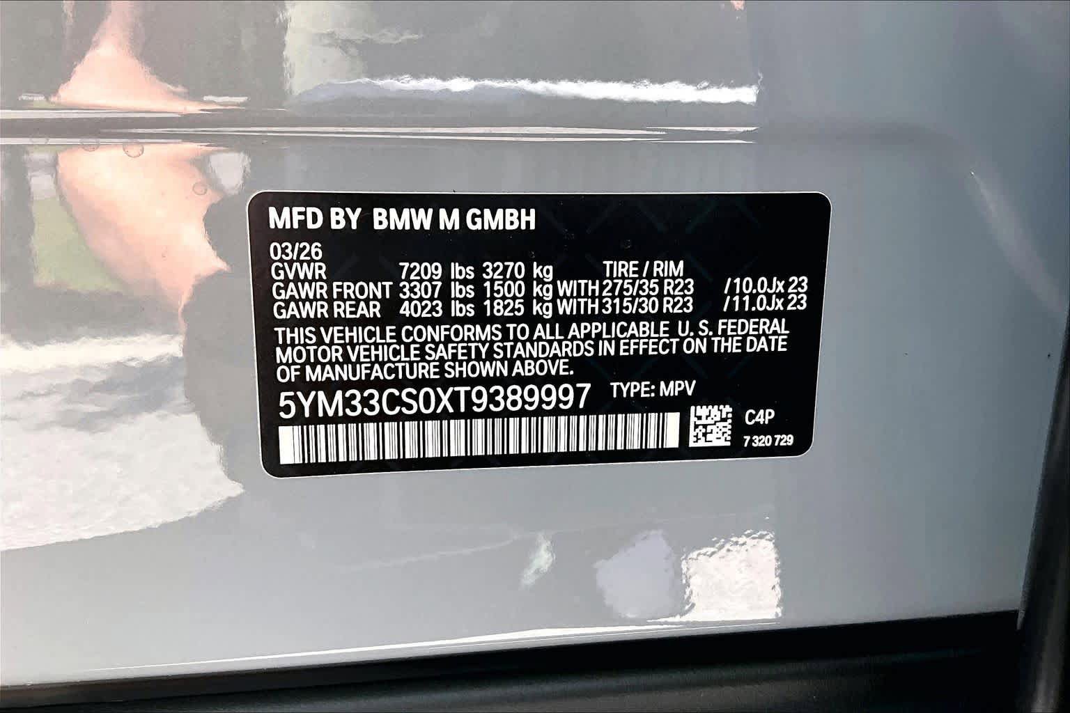 New 2026 BMW XM Label Red image 19
