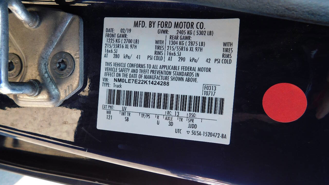 Used 2019 Ford Transit Connect XL image 39