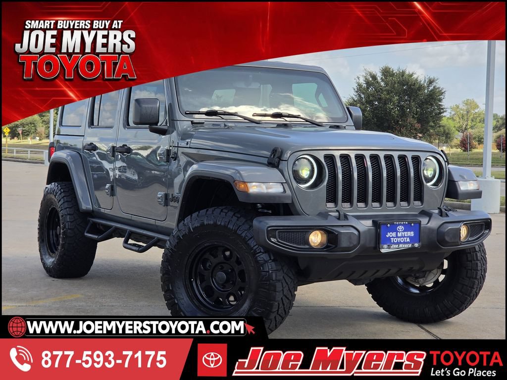 Used 2020 Jeep Wrangler Unlimited Sahara AWD/4WD image 1