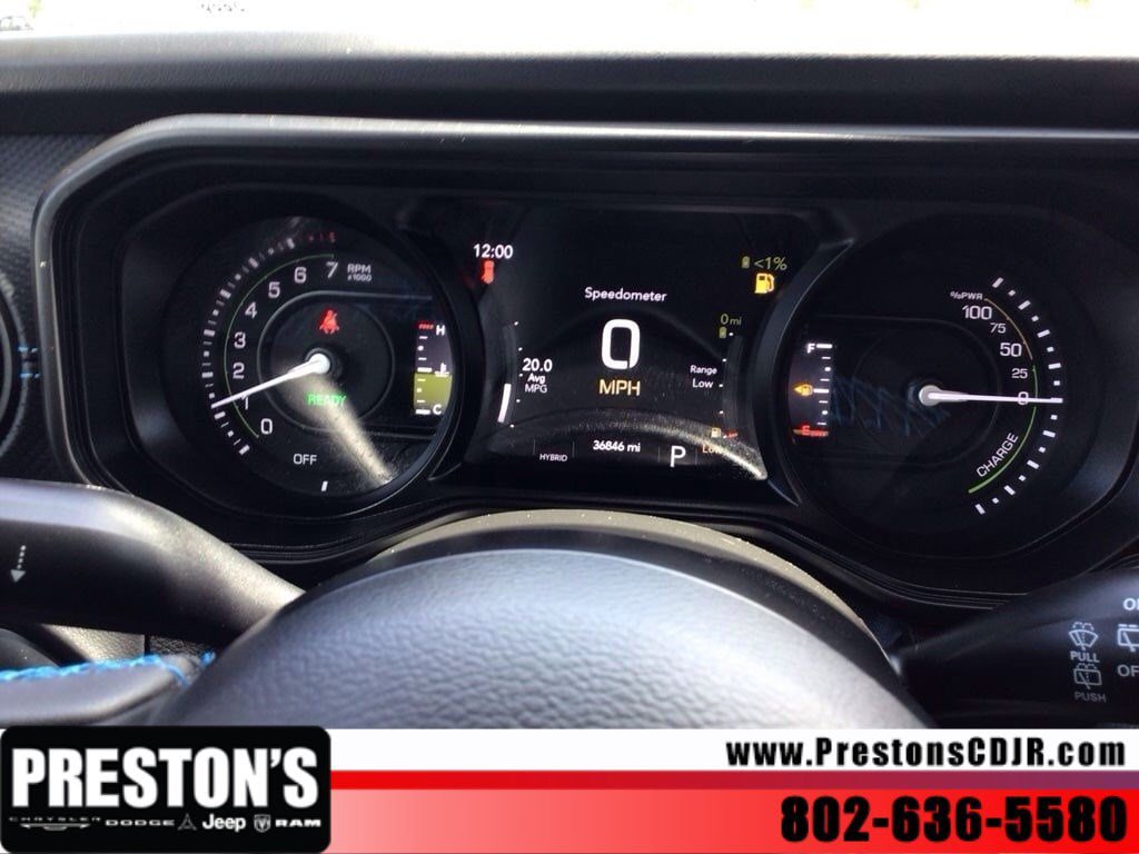 Used 2024 Jeep Wrangler Unlimited Rubicon 4xe AWD/4WD image 18