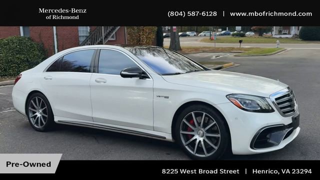 Used 2019 Mercedes-Benz S 63 AMG S 4MATIC Sedan image 4