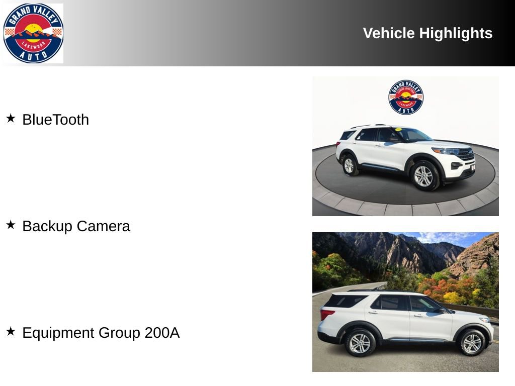 Used 2022 Ford Explorer XLT image 2