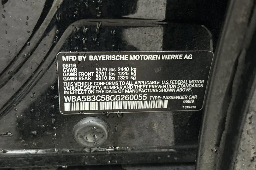 Used 2016 BMW 535i xDrive Sedan image 31