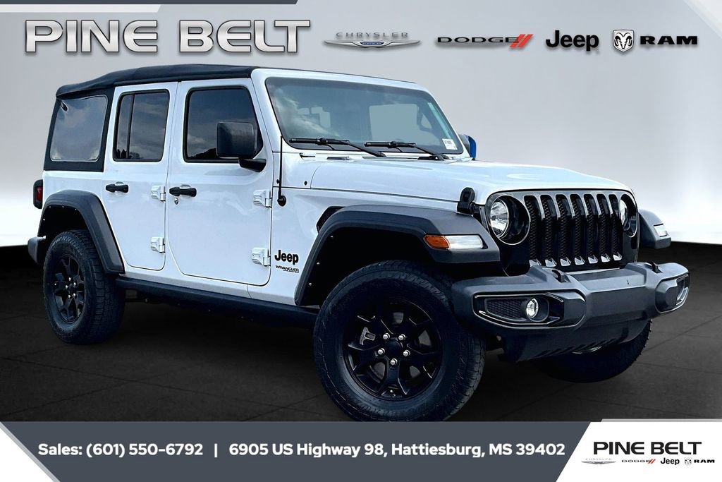 Used 2022 Jeep Wrangler Unlimited Sport image 1